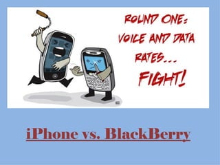 iPhone vs. BlackBerry
 