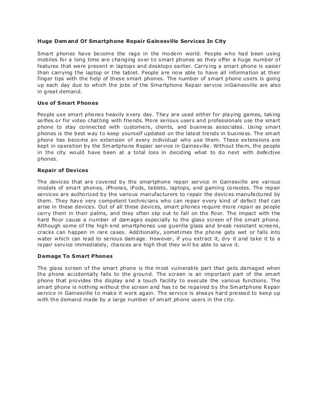 iPhone Repair Gainesville