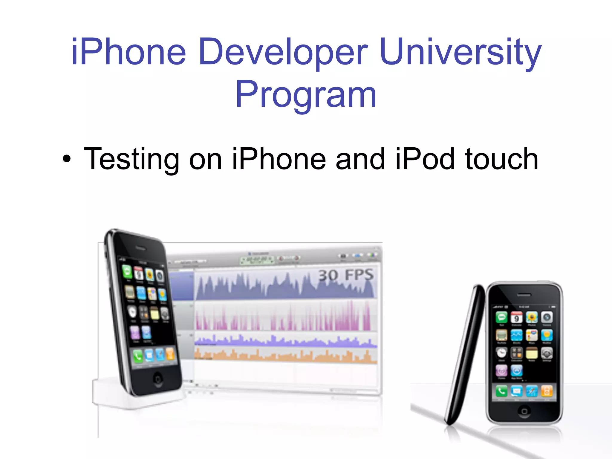 Programing for the iPhone
