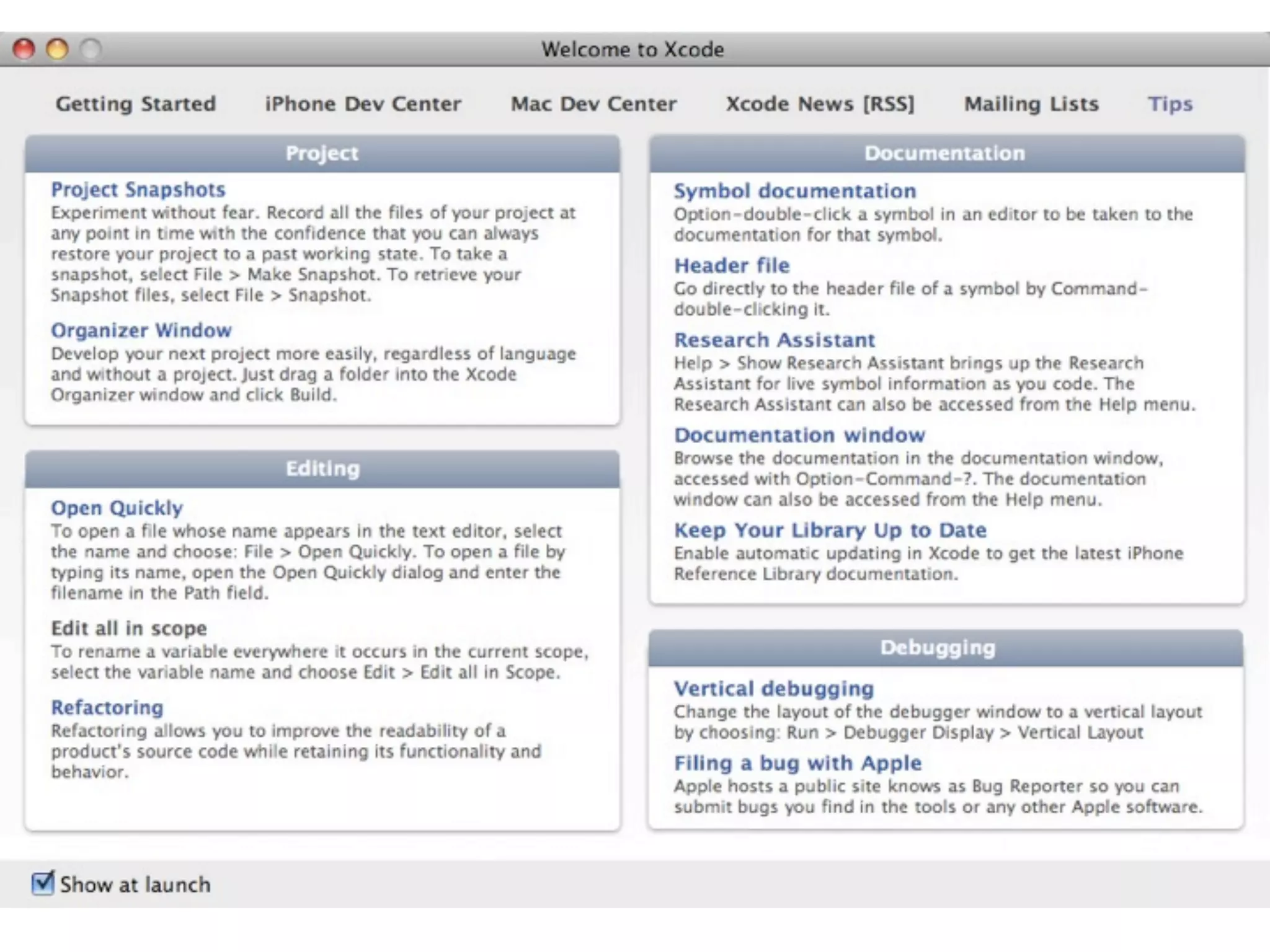 Programing for the iPhone