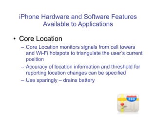 Programing for the iPhone