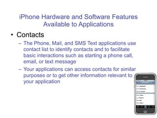 Programing for the iPhone