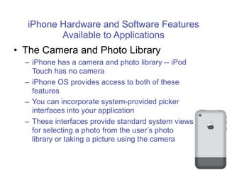Programing for the iPhone