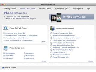 Programing for the iPhone