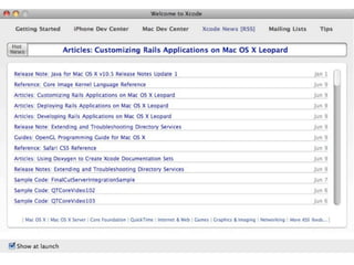 Programing for the iPhone