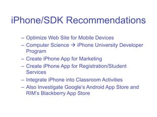 Programing for the iPhone