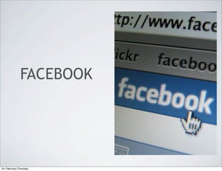 FACEBOOK




24, February,Thursday
 