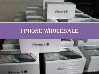 i phone wholesale
 