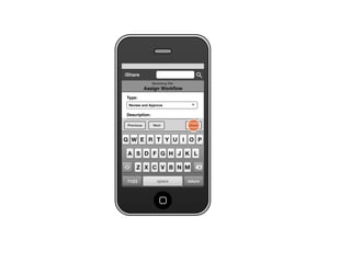 Share for iPhone UI Wireframes - User Story Five