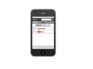 Share for iPhone UI Wireframes - User Story Five