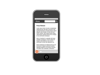 Share for iPhone UI Wireframes - User Story Five