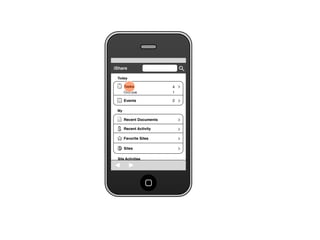 Share for iPhone UI Wireframes - User Story Six