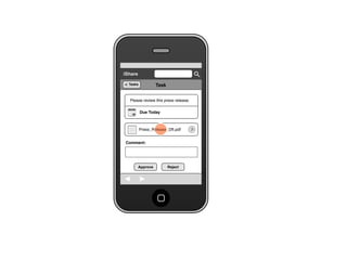 Share for iPhone UI Wireframes - User Story Six