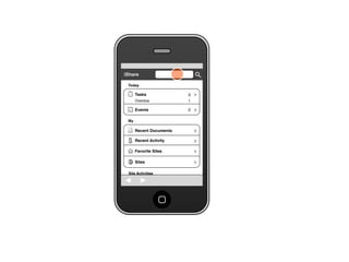 Share for iPhone UI Wireframes - User Story Ten