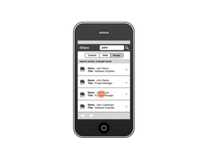 Share for iPhone UI Wireframes - User Story Ten