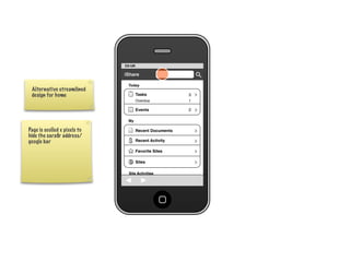 Share for iPhone UI Wireframes - User Story Two - Search for Document