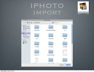 Iphoto Profil Iphoto | PDF