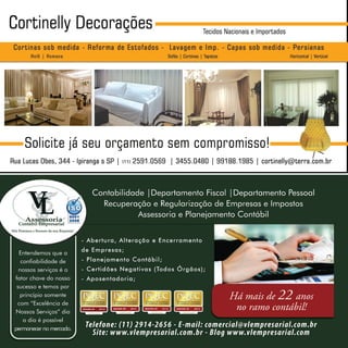 34 w w w. i p i r a n g a c o m e s t i l o . c o m . b r
 