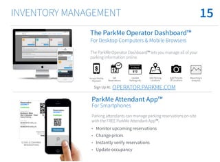 ParkMe Smart Parking Solutions For Cities | PDF