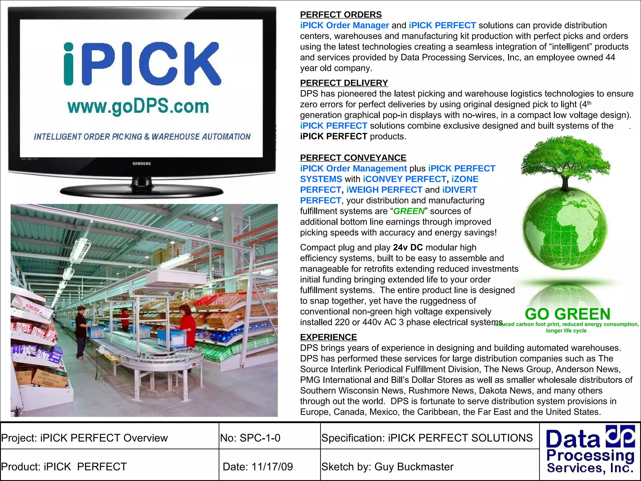 iPick Perfect with iConvey Perfect | PPT