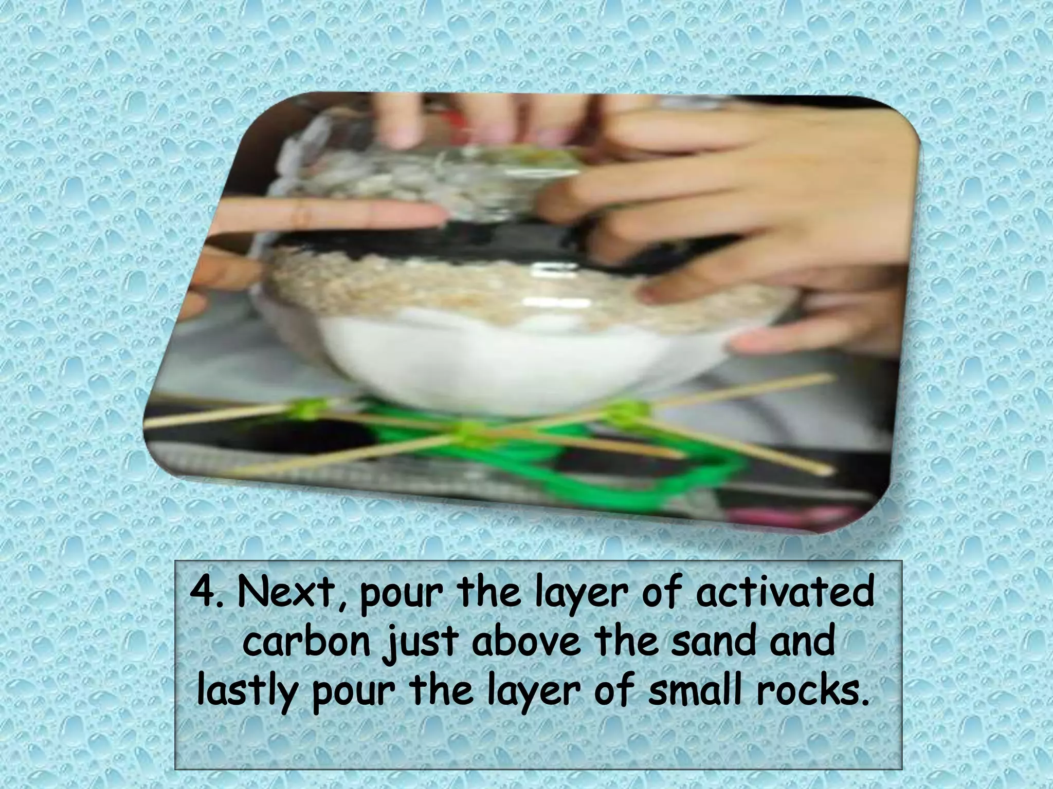  Water Pump with tubingWater FilterProcedures:Water PumpDirty Water