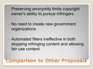 We do not want to discourage businesses and users from participating in these markets.