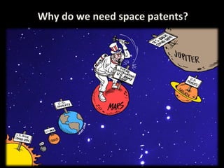 Why do we need space patents? 