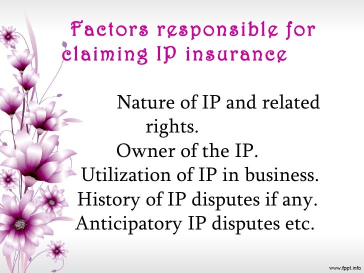 Ip insurance Ip insurance