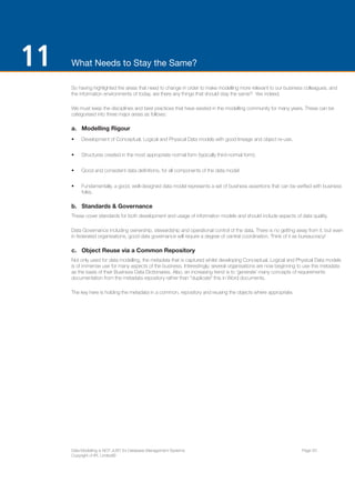 ENTERPRISE ARCHITECTS WHITE PAPER 
ENTERPRISE ARCHITECTS ©2014 | 23 
FIGURE 8: Book example ER 
model 
FIGURE 9: Book XML model 
FIGURE 10: Book details XML 
model 
 