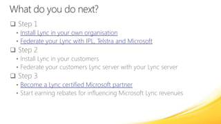 What do you do next? Step 1