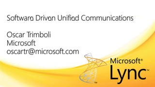 Install Lync in your own organisation