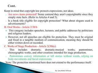 Copyrightable Items Intellectual property Law - Geta Belete.pdf