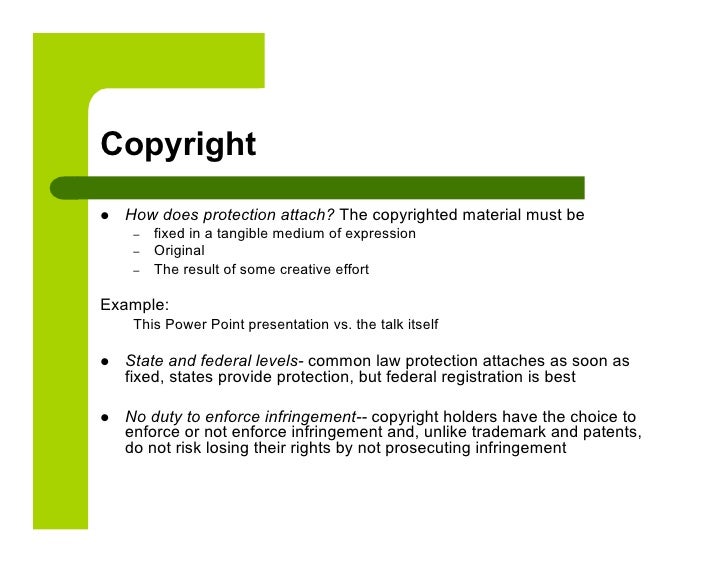 Ip Law And The Presentation (1)