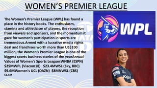 Wpl Viewership Data IPL Business Model by Pranay Hardas | PPTX