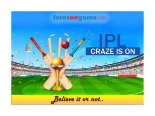 Where there is IPL, there is Prediction 