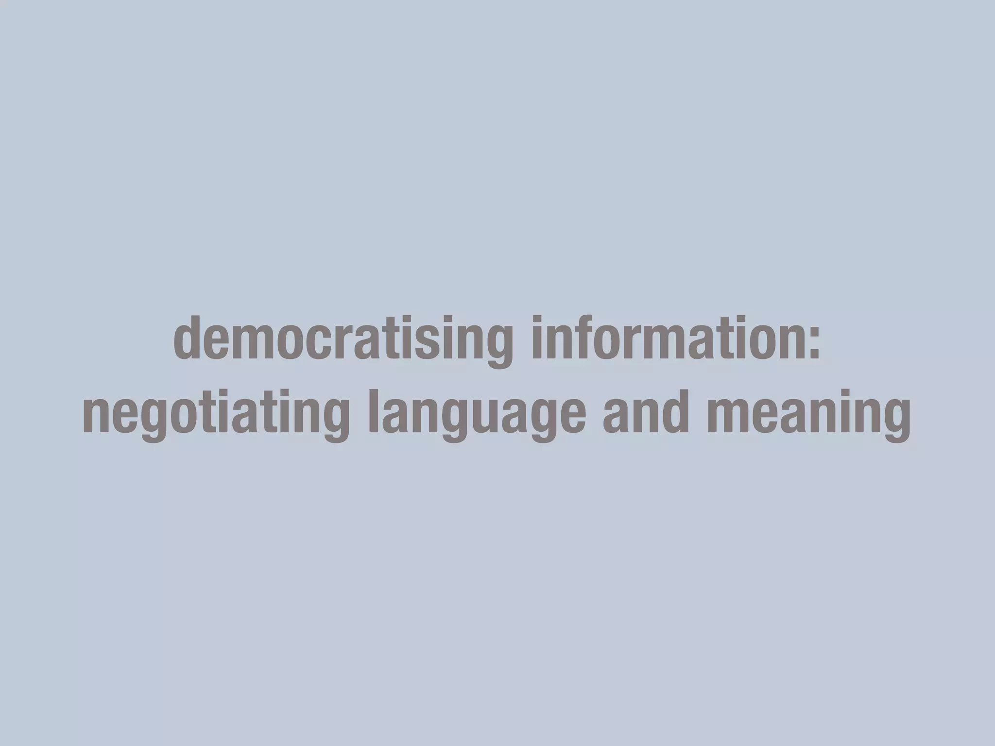 Social Networks as Information Filters