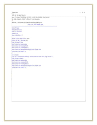Ip library management project | DOCX