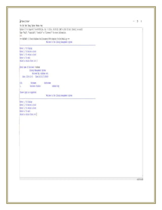 Ip library management project | DOCX