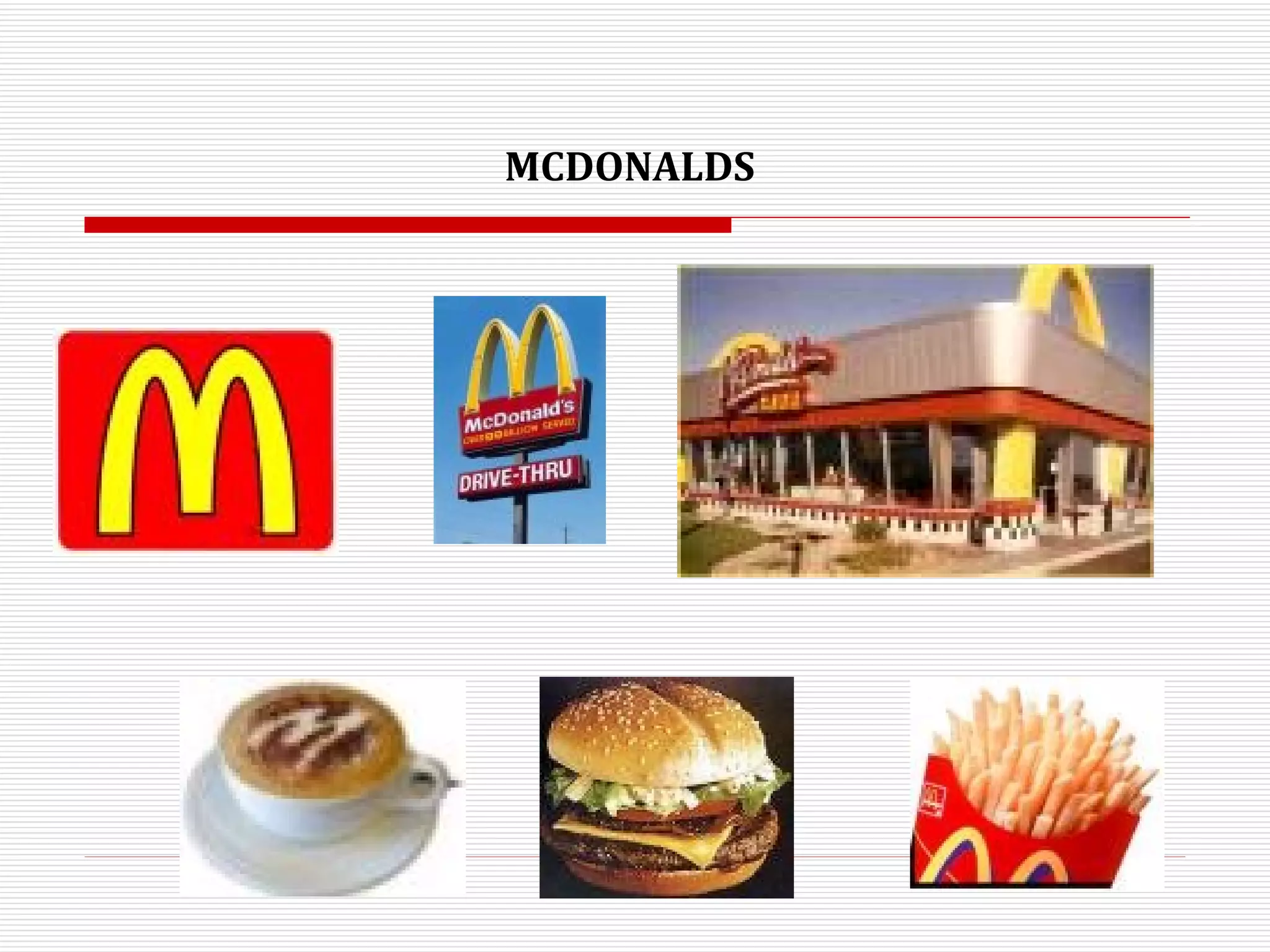 MCDONALDS 