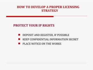 Ip licensing | PPT