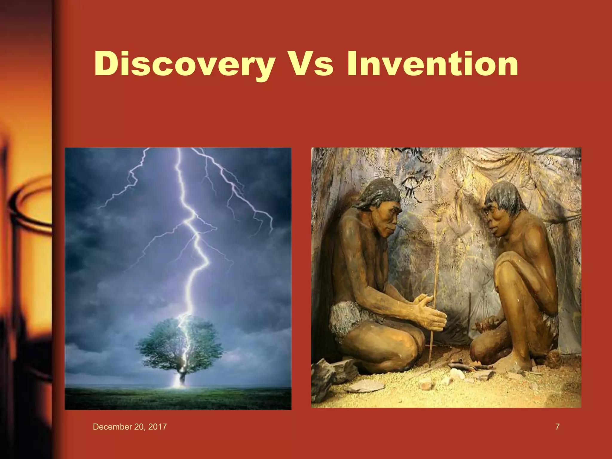 Discovery Vs Invention
December 20, 2017 7
 