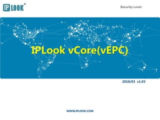 WWW.IPLOOK.COM
Security Level:
IPLook vCore(vEPC)
2018/03 v1.03
 