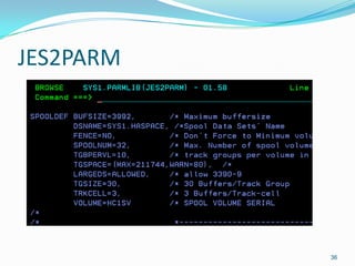 JES2PARM
36
 