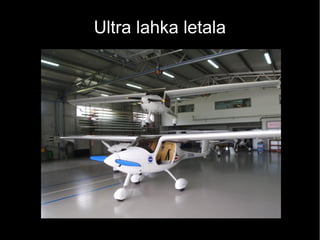 Ultra lahka letala
 