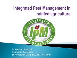Dr Muneer Ahmad
Associate Professor
Entomology DARS,SKUAST-Kashmir
 