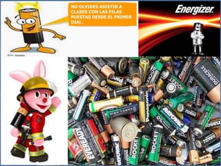 NO OLVIDES ASISTIR A
CLASES CON LAS PILAS
PUESTAS DESDE EL PRIMER
DIA!..
 