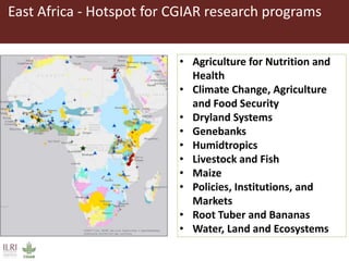 Update on ILRI in East Africa
