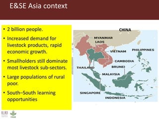 Update on ILRI in East and Southeast Asia