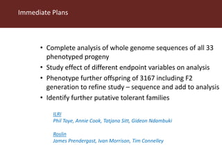 ILRI program outline: Livestock Genetics