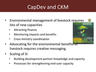 ILRI program outline: Sustainable Livestock Systems